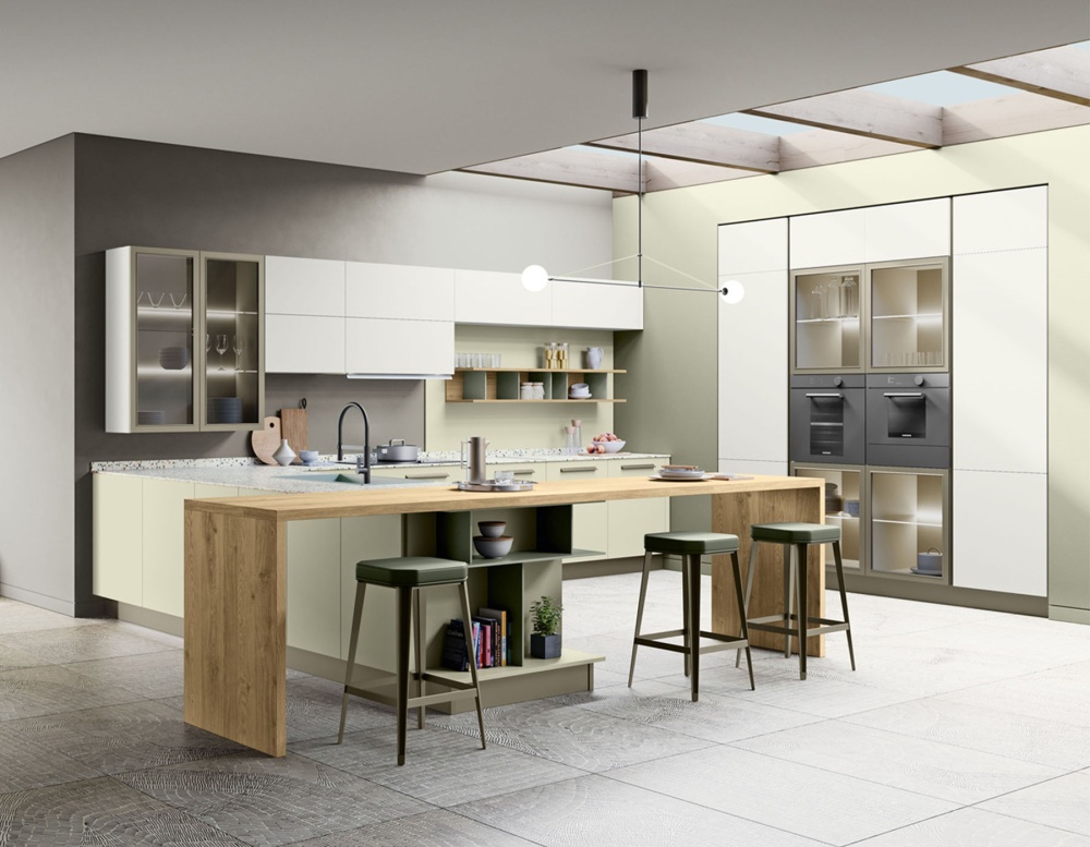 Кухня Tablet 10 в современном стиле в салоне Мебель Да Вични