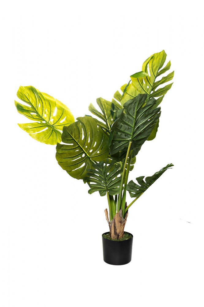 Монстера искусственная в горшке h100см