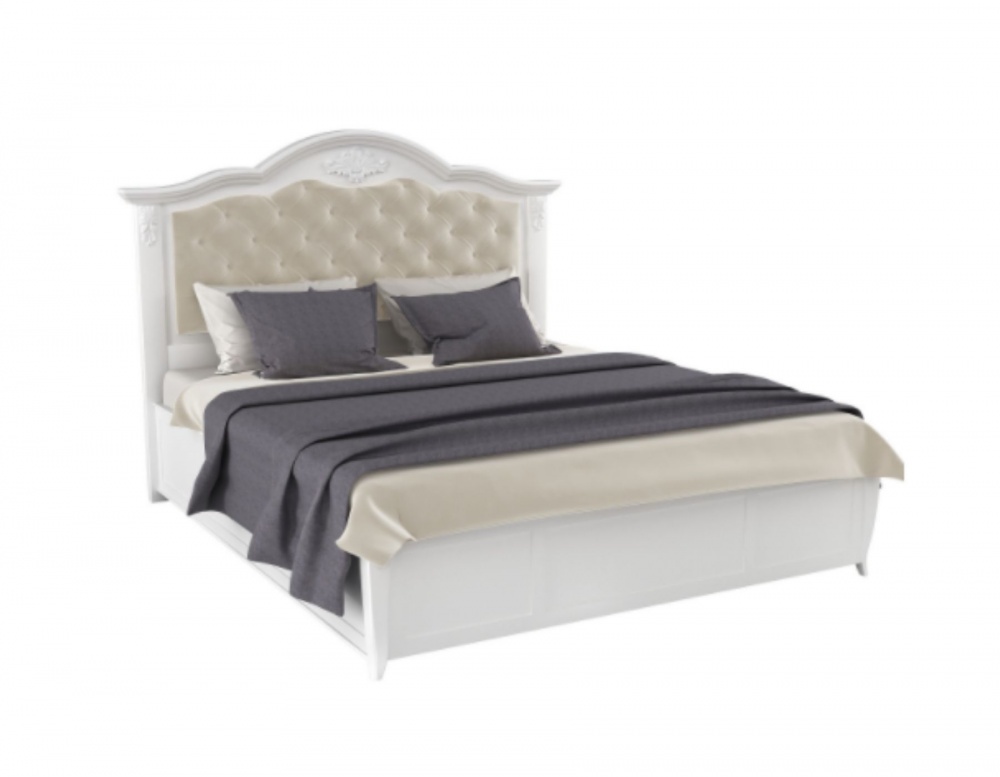 Кровать с мягким изголовьем Тиволи