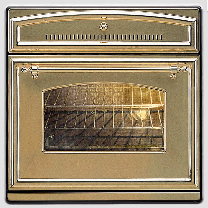 Электрический духовой шкаф ILVE 600-RMP/O brilliant brass, (ручки латунь)