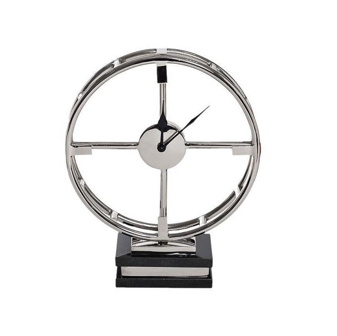Часы настольные круглые на подставке 79mal-5794-38ni