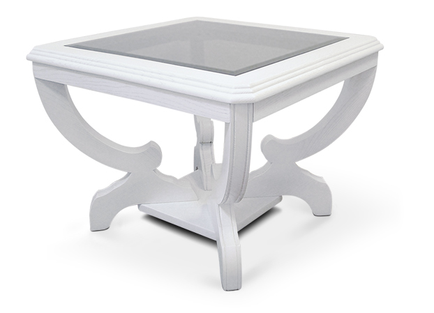 Стол АМАДЕЙ журнальный со стеклом М103