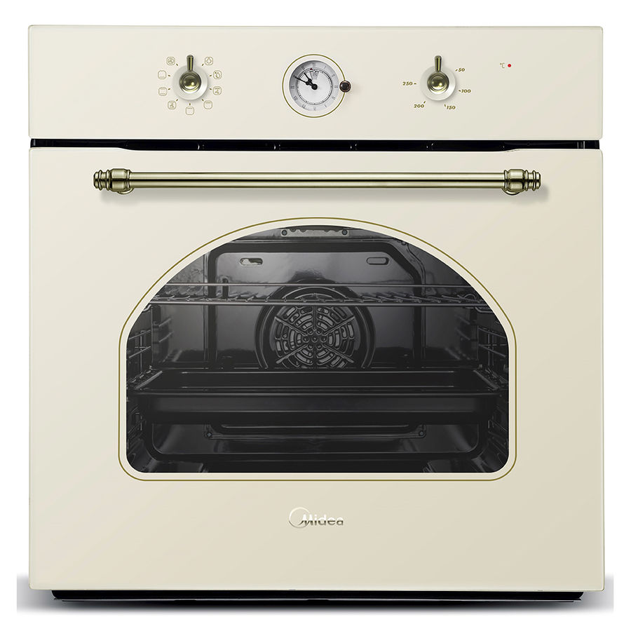 MIDEA Духовой шкаф МО58100RGI-B, кремовый,