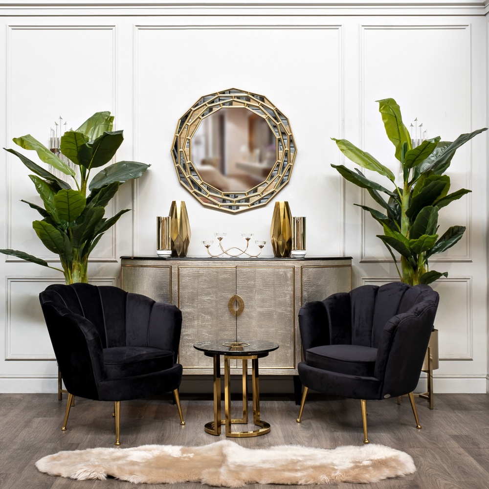 Комод серебристый с каменной столешницей ART-N2911-S