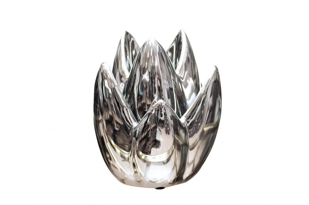 Подсвечник серебряный 13*13*19.5