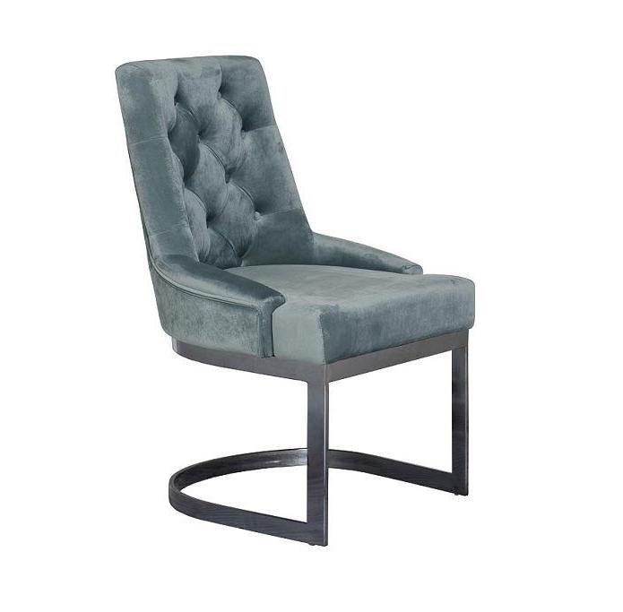 Стул на металлическом каркасе мятный 76ar-6210-mt