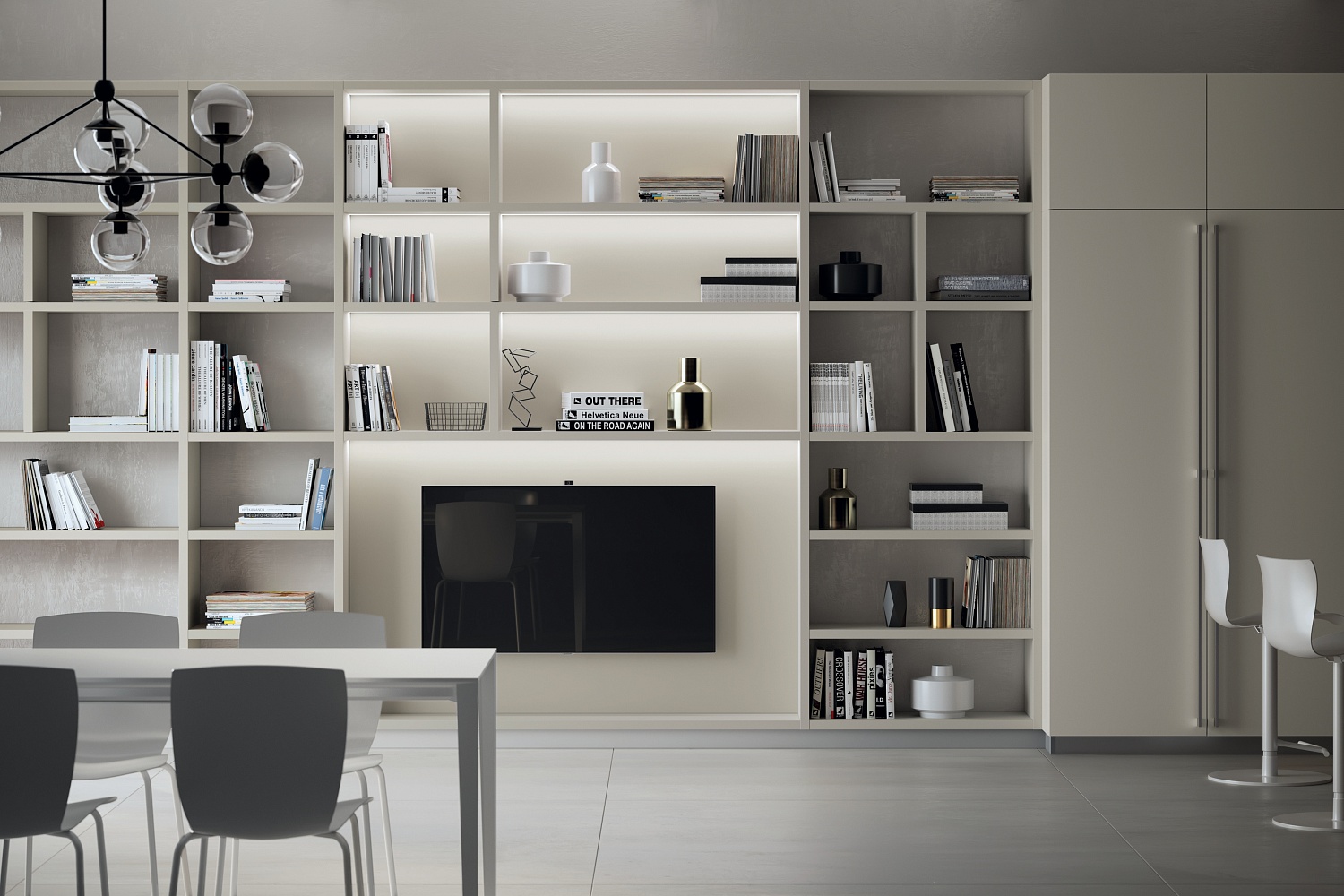 Кухня Carattere от Scavolini — современная элегантность в студии Da Vinci