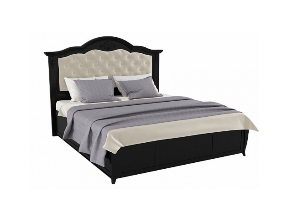 Кровать с мягким изголовьем Тиволи