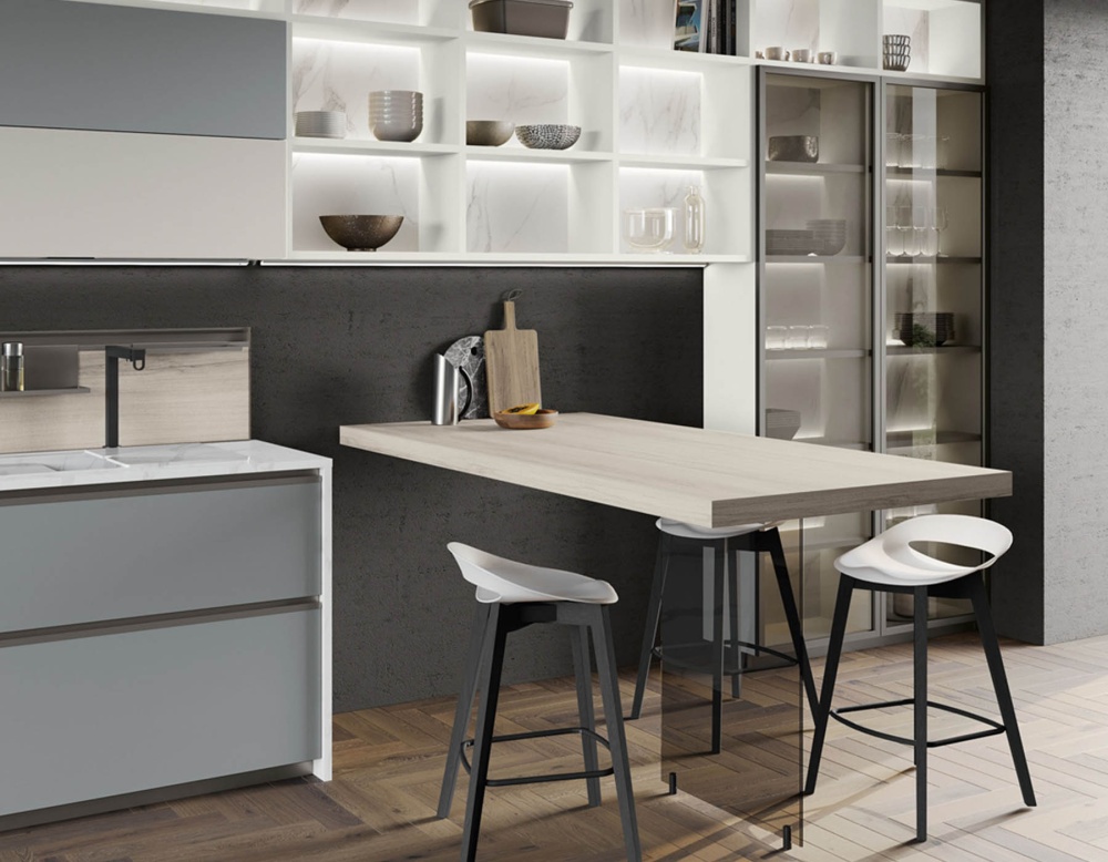 Кухня Tablet 11 в минималистичном стиле