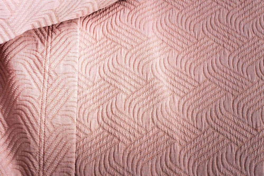 Покрывало на двуспальную кровать 240х260 розовое papillon ii 16amr-papillon pk2.05v-ro