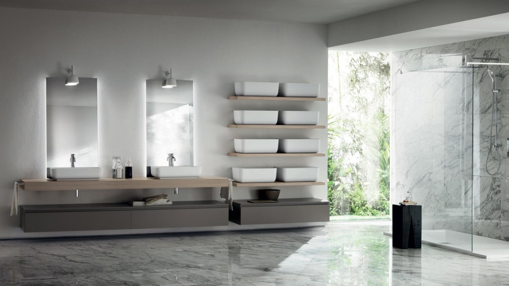 Мебель для ванных комнат QI Scavolini