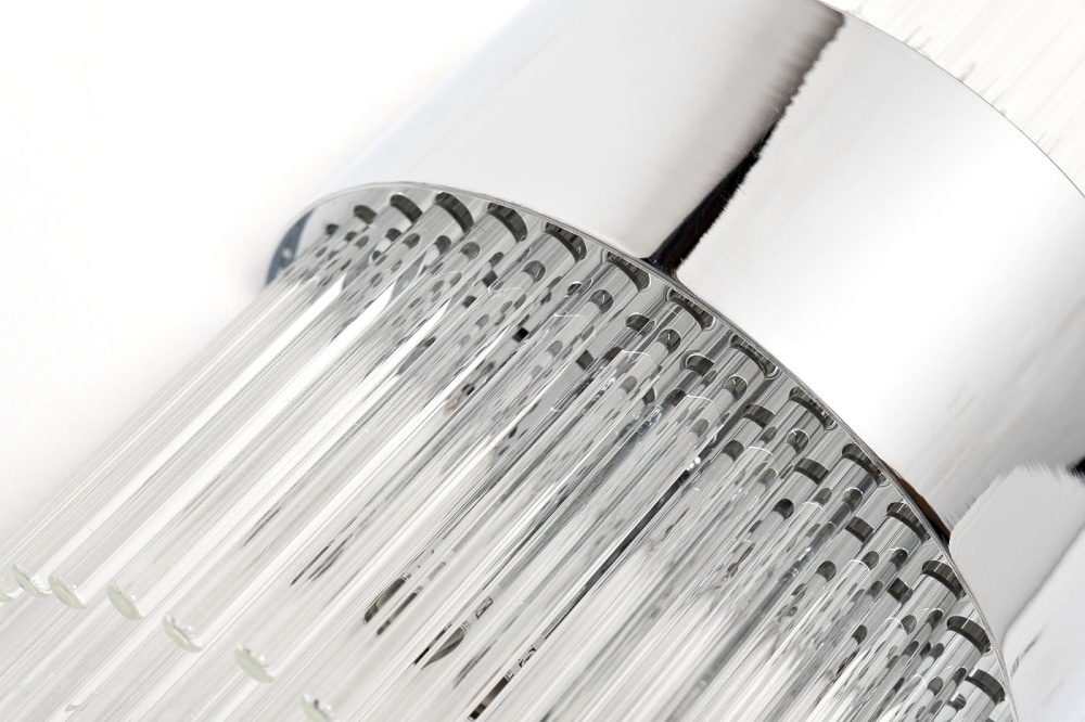 Бра секлянное (хром) 92EL-YG59021S-2W