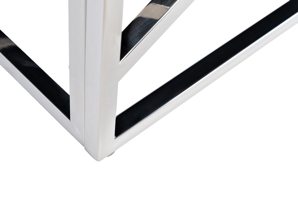 Банкетка велюр темно-розовый/хром GY-BEN7834-DPK