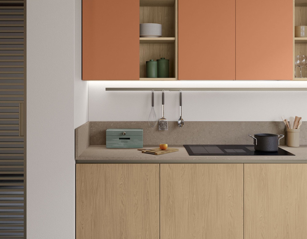 Кухня Tablet 9 в минималистичном стиле