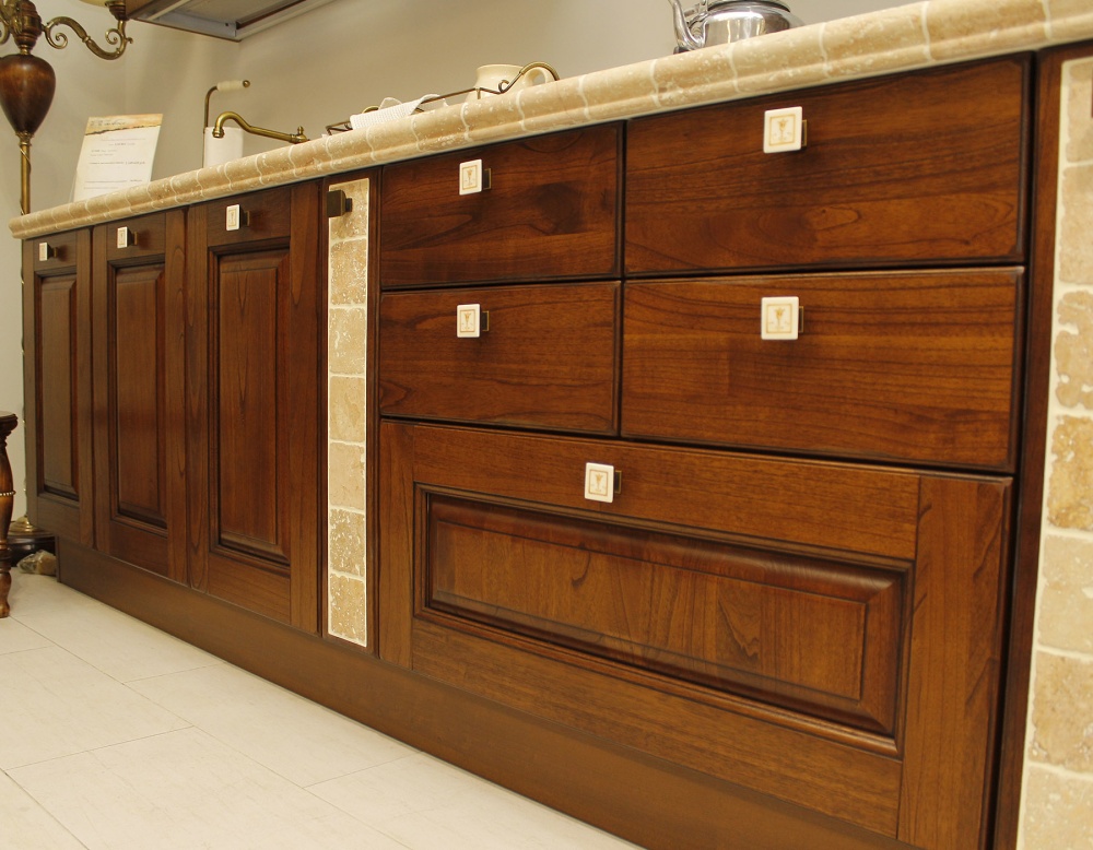 Деревянная кухня купить Laura Италия LUBE cucine в Пластуновской