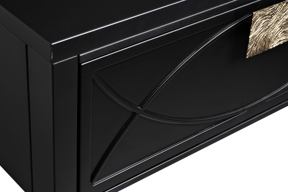 Консоль черная 120*80*35см